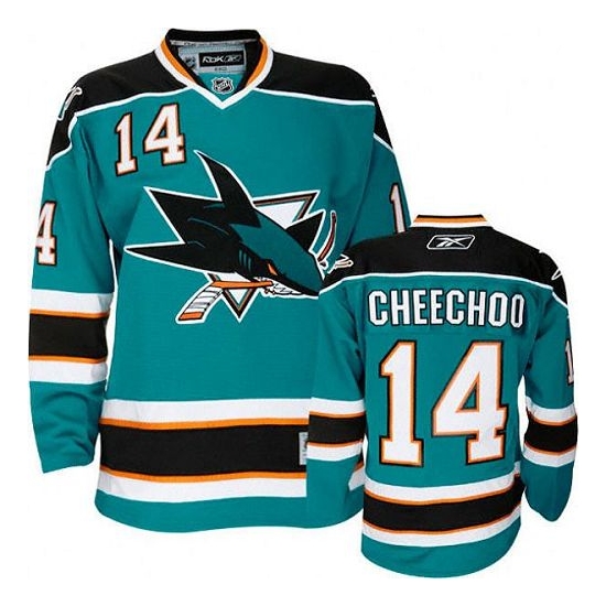 cheechoo sharks jersey