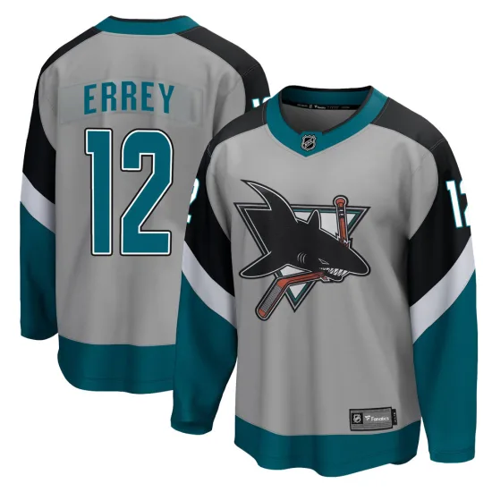 Fanatics Branded Bob Errey San Jose Sharks Breakaway 2020/21 Special Edition Jersey - Gray