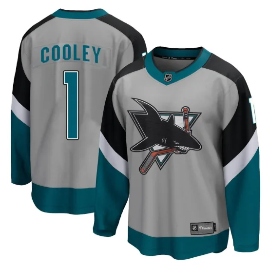 Fanatics Branded Devin Cooley San Jose Sharks Youth Breakaway 2020/21 Special Edition Jersey - Gray