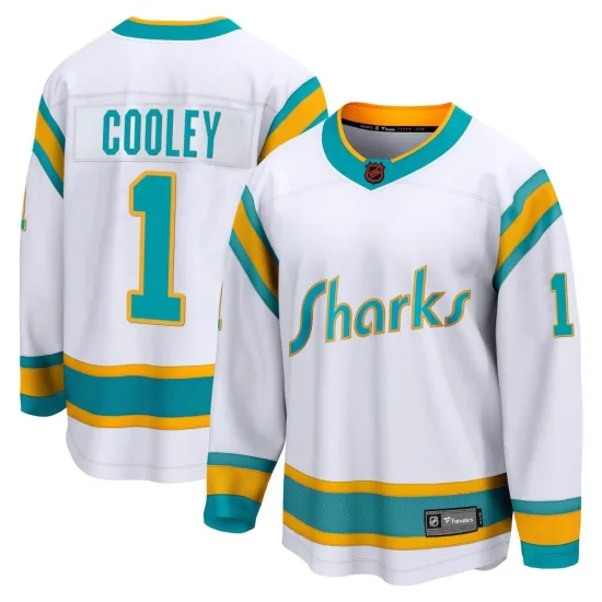 Fanatics Branded Devin Cooley San Jose Sharks Youth Breakaway Special Edition 2.0 Jersey - White