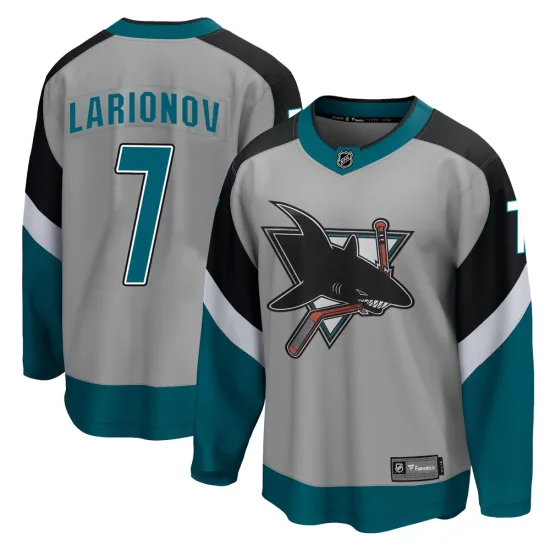 Fanatics Branded Igor Larionov San Jose Sharks Breakaway 2020/21 Special Edition Jersey - Gray