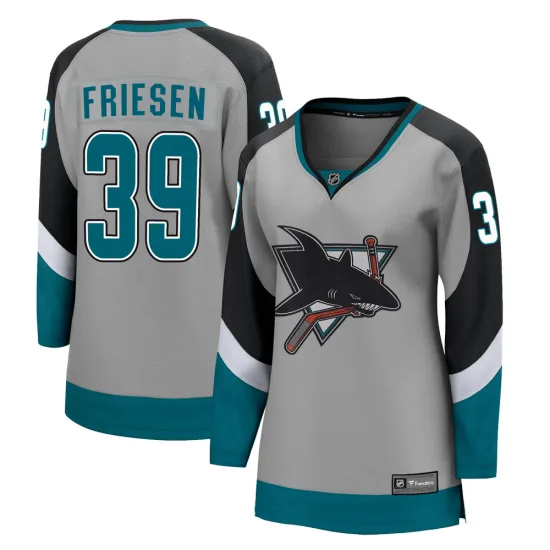 Fanatics Branded Jeff Friesen San Jose Sharks Women's Breakaway 2020/21 Special Edition Jersey - Gray