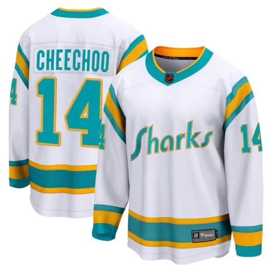 Fanatics Branded Jonathan Cheechoo San Jose Sharks Breakaway Special Edition 2.0 Jersey - White