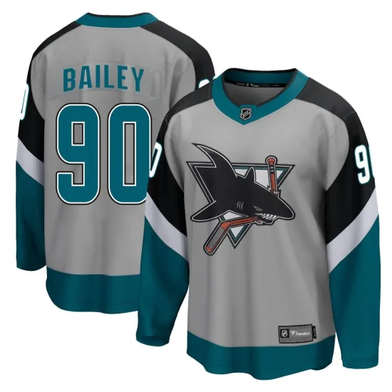 Fanatics Branded Justin Bailey San Jose Sharks Breakaway 2020/21 Special Edition Jersey - Gray