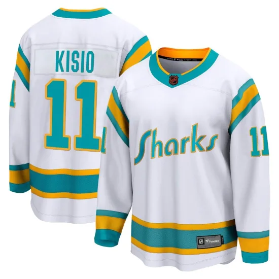 Fanatics Branded Kelly Kisio San Jose Sharks Breakaway Special Edition 2.0 Jersey - White