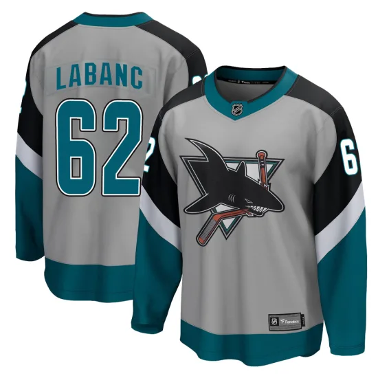 Fanatics Branded Kevin Labanc San Jose Sharks Breakaway 2020/21 Special Edition Jersey - Gray