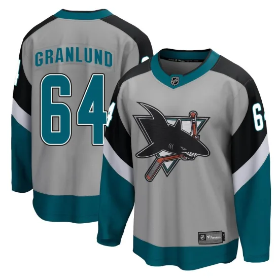 Fanatics Branded Mikael Granlund San Jose Sharks Breakaway 2020/21 Special Edition Jersey - Gray