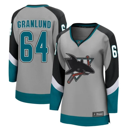 Fanatics Branded Mikael Granlund San Jose Sharks Women's Breakaway 2020/21 Special Edition Jersey - Gray