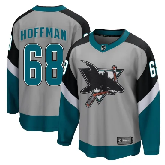 Fanatics Branded Mike Hoffman San Jose Sharks Breakaway 2020/21 Special Edition Jersey - Gray