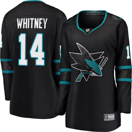 Fanatics Branded Ray Whitney San Jose Sharks Women's Breakaway Alternate Jersey - Black